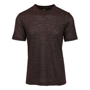 Zegna Men Linen T-Shirt.